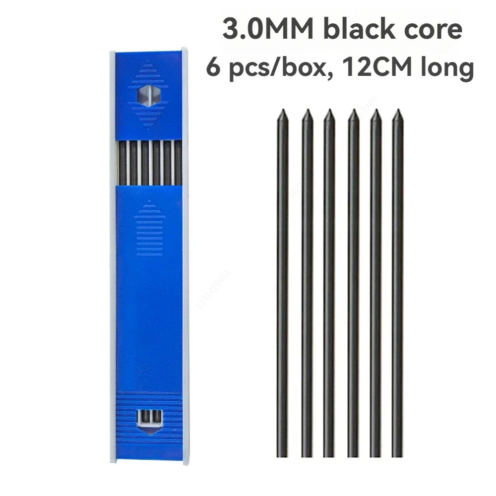 Buy The Best By Artsulli - Art is Long Life Short - Mechanical Pencil Set 3.0mm Full Metal Drawing Painting Automatic with Leads Office