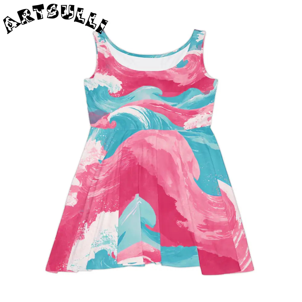 JAKKOUTTHEBXX The Great Pastelwave Pink and Blue Women’s Skater