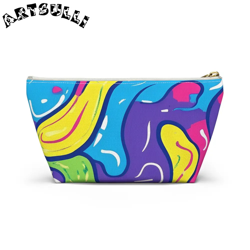 JAKKOUTTHEBXX Colorful Abstract T-Bottom Pouch 2025