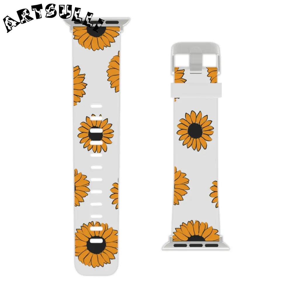JAKKOUTTHEBXX Sunflowers Watch Band for Apple Watch JAKKOUTTHEBXX