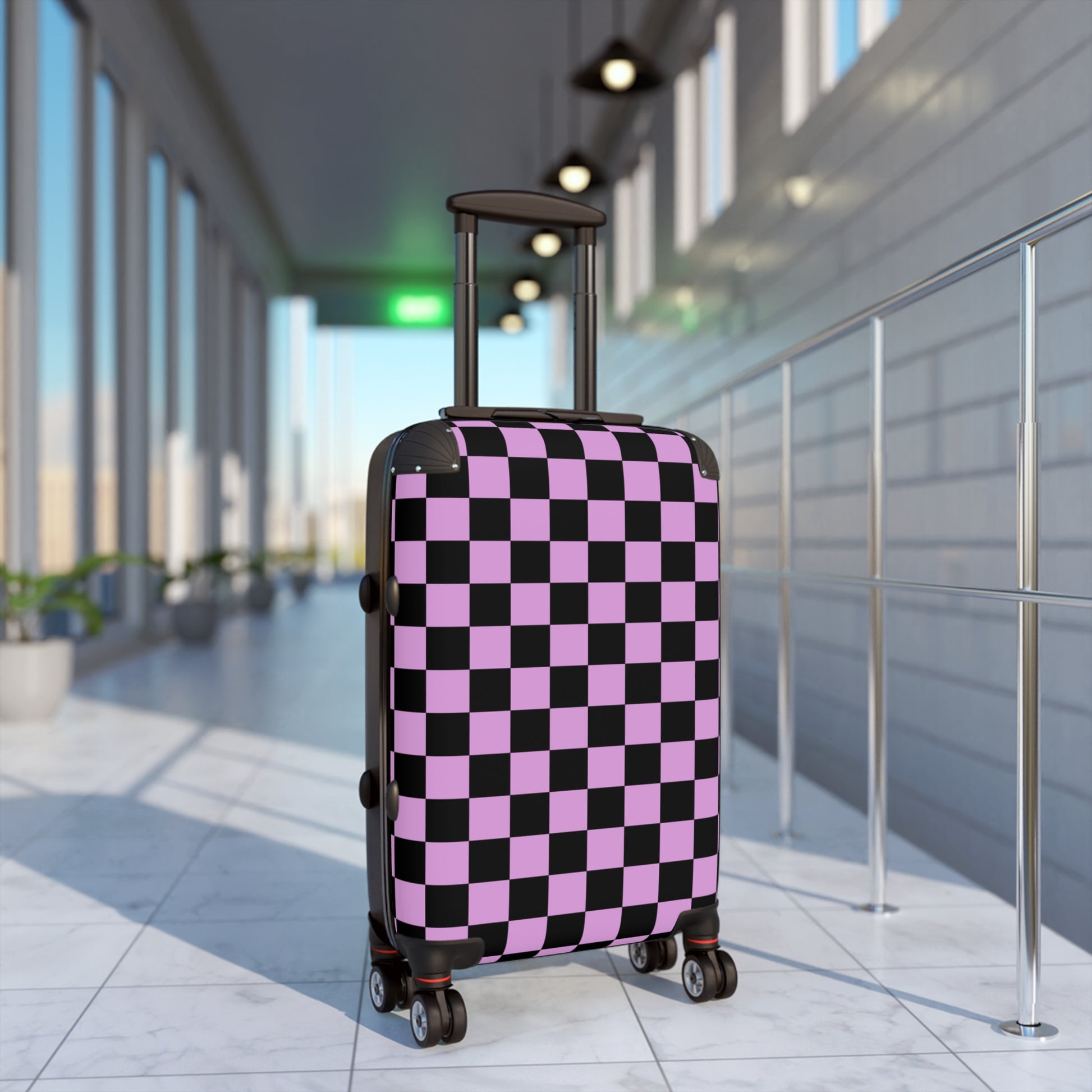 Pixel Punk Vision Suitcase, Artsulli - Art is Long, Life is Short, Bags, , , , , , , 