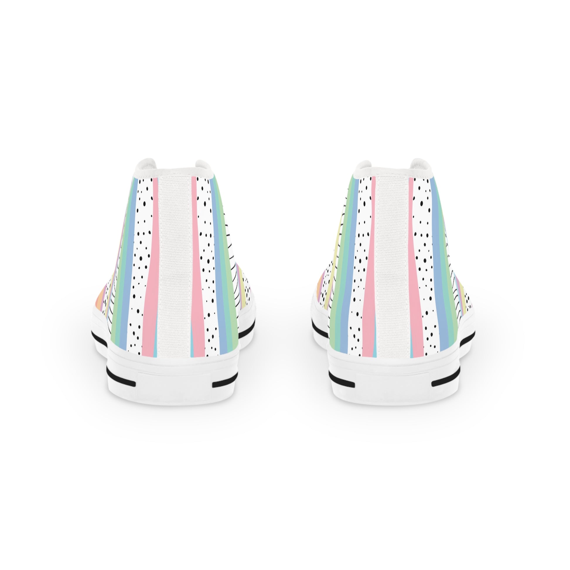 Copy of Men's High Top Sneakers, Artsulli - Art is Long, Life is Short, Shoes, , , , , , , 