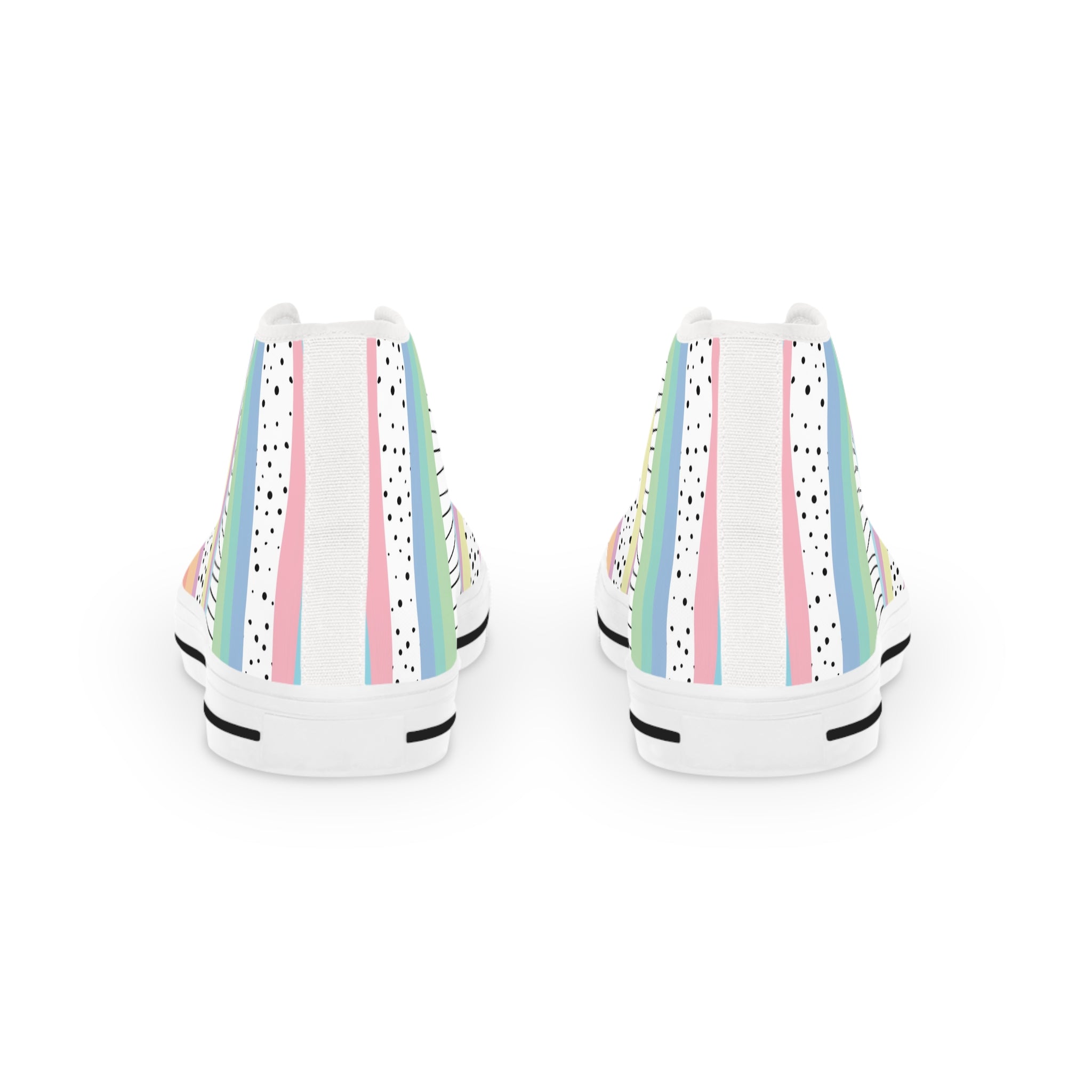 Copy of Men's High Top Sneakers, Artsulli - Art is Long, Life is Short, Shoes, , , , , , , 