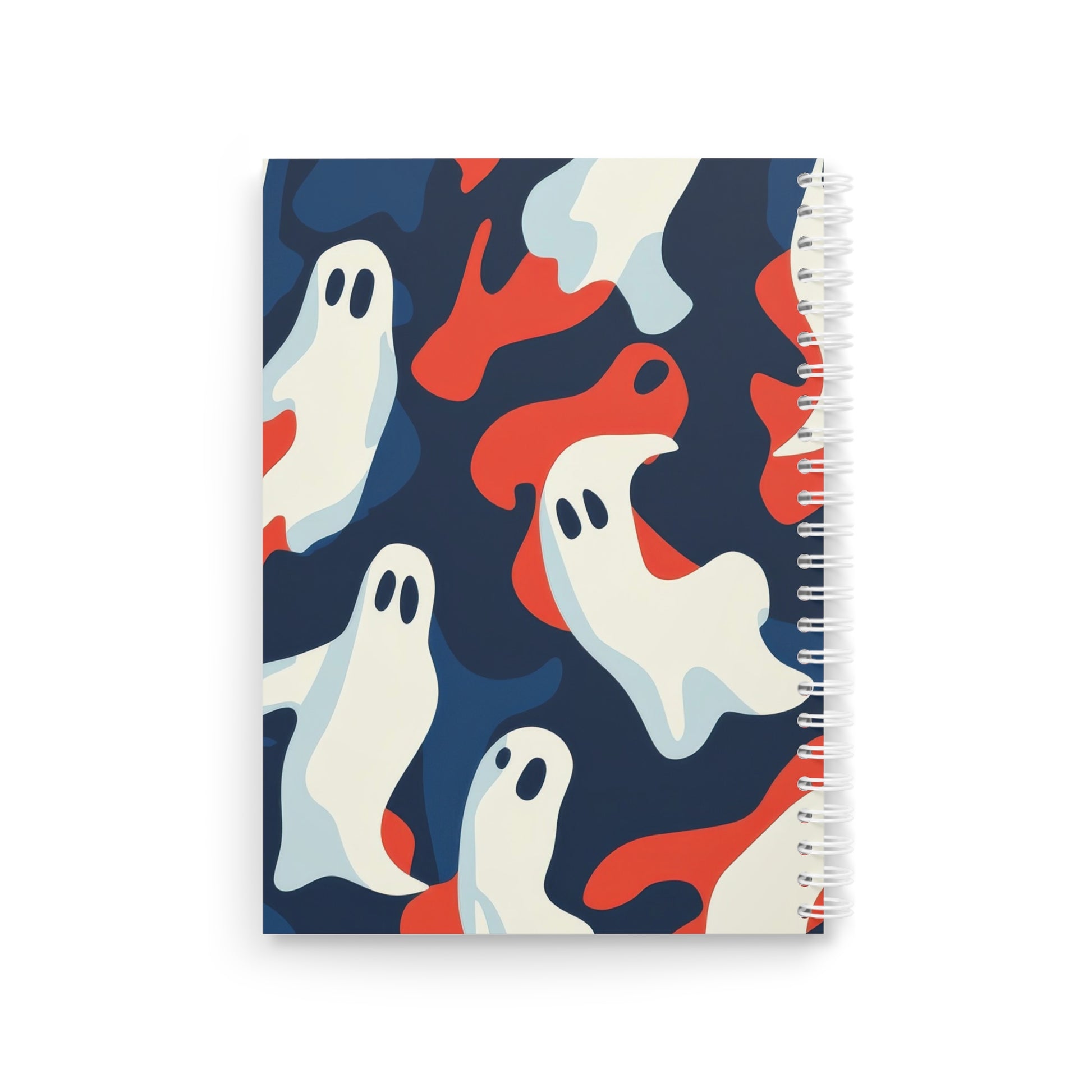 Camo Ghosts Spiral Notebook, Artsulli - Art is Long, Life is Short, Paper products, , , , , , , 