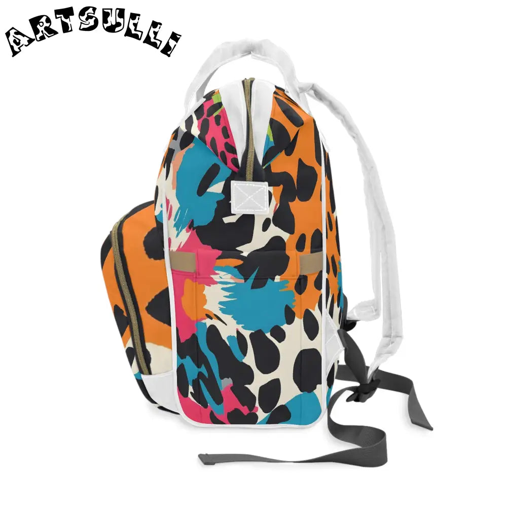 JAKKOUTTHEBXX Wild Brush Strokes x Animal Print Multi-Color