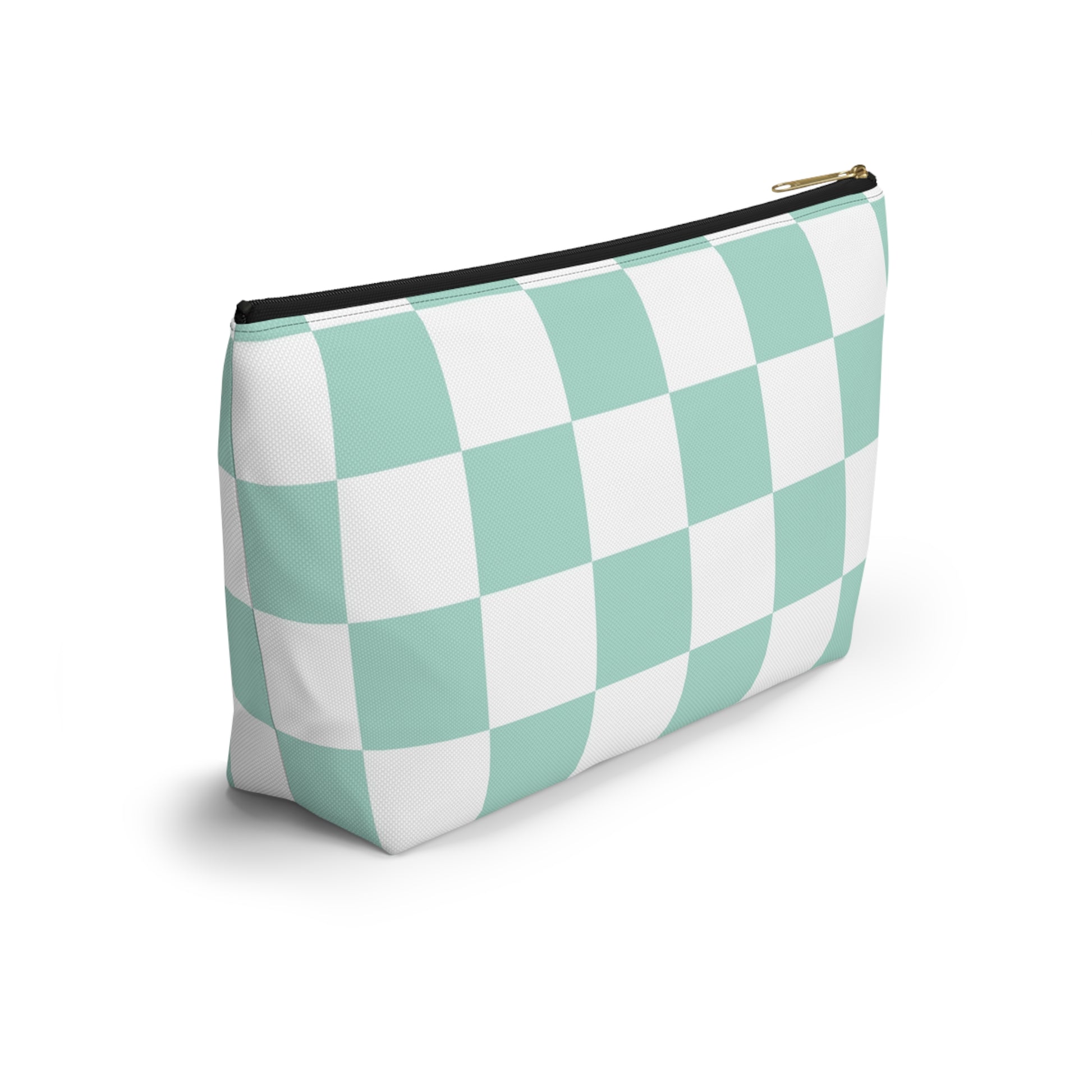 Chessboard Accessory Pouch w T-bottom, Artsulli - Art is Long, Life is Short, Bags, , , , , , , 