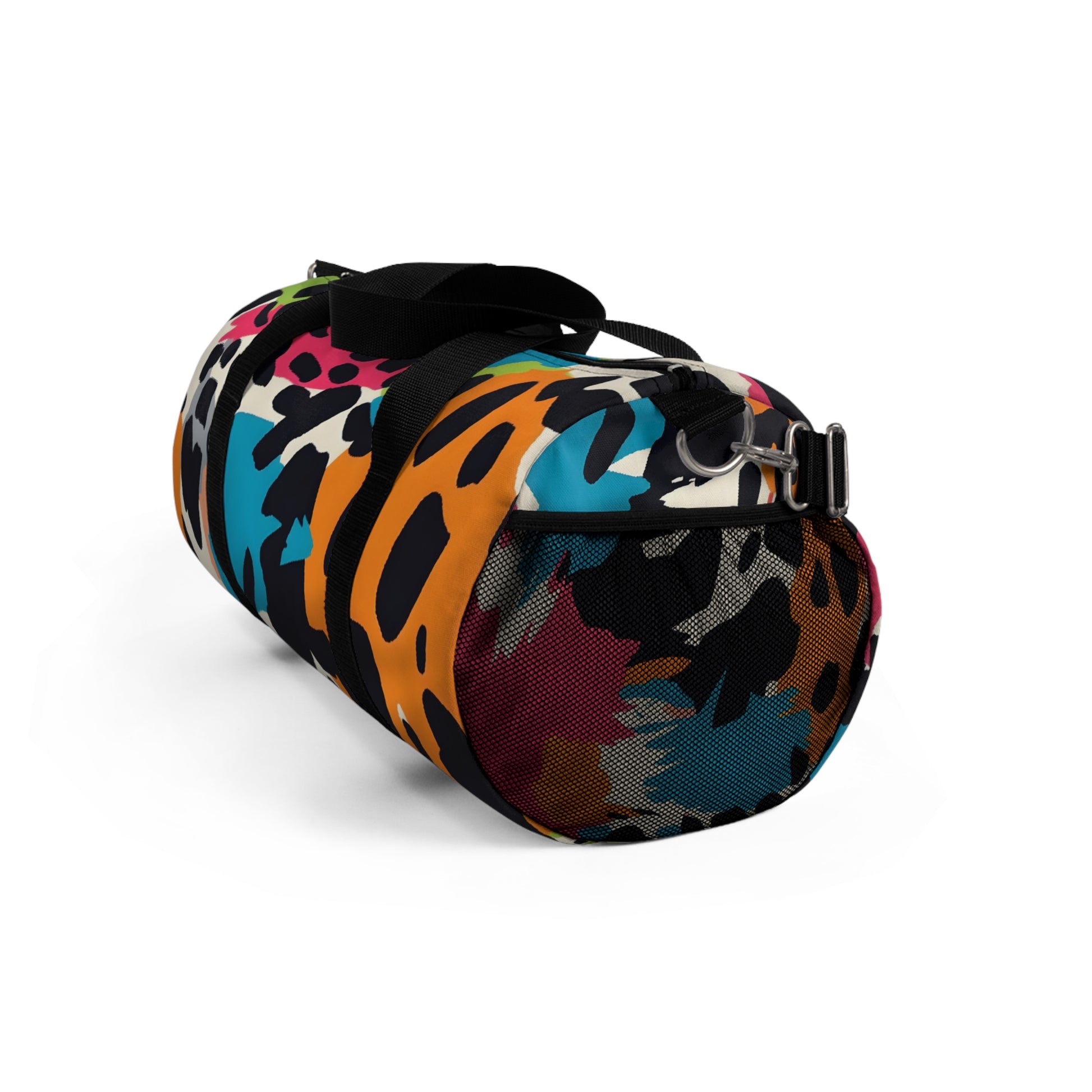 Wild Brush Strokes x Animal Print II Multi-Color Duffel Bag, Artsulli - Art is Long, Life is Short, Bags, , , , , , , 