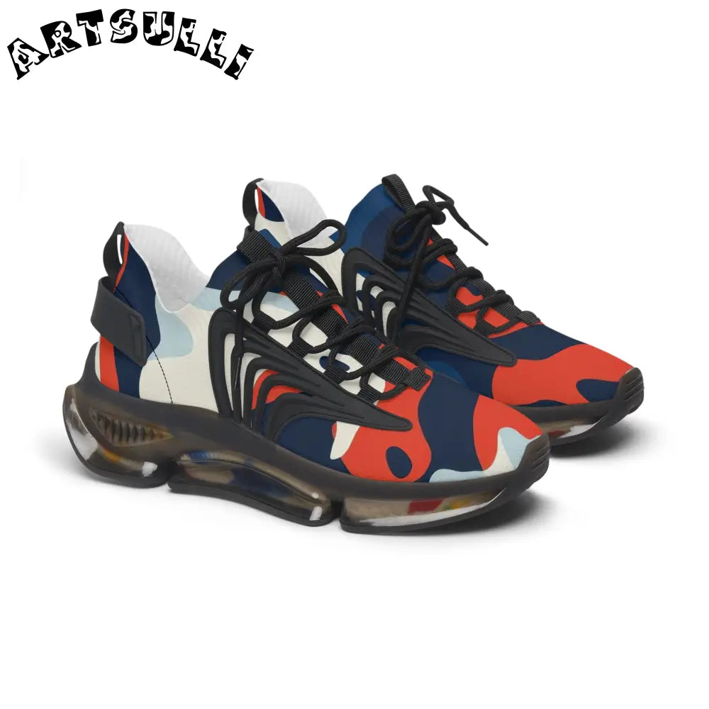 JAKKOUTTHEBXX Camo Ghosts Women’s Mesh Sneakers JAKKOUTTHEBXX