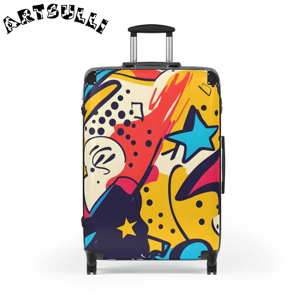 JAKKOUTTHEBXX Comic x Pop Art Suitcase JAKKOUTTHEBXX Artsulli - Art
