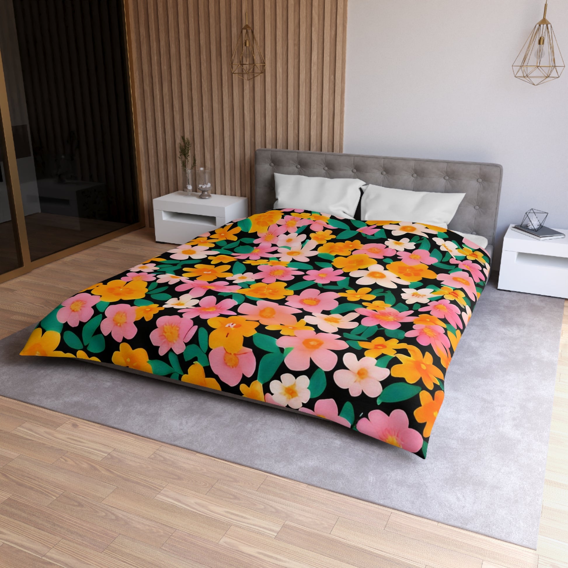 Microfiber Duvet Cover, Artsulli - Art is Long, Life is Short, Home Decor, , , , , , , 