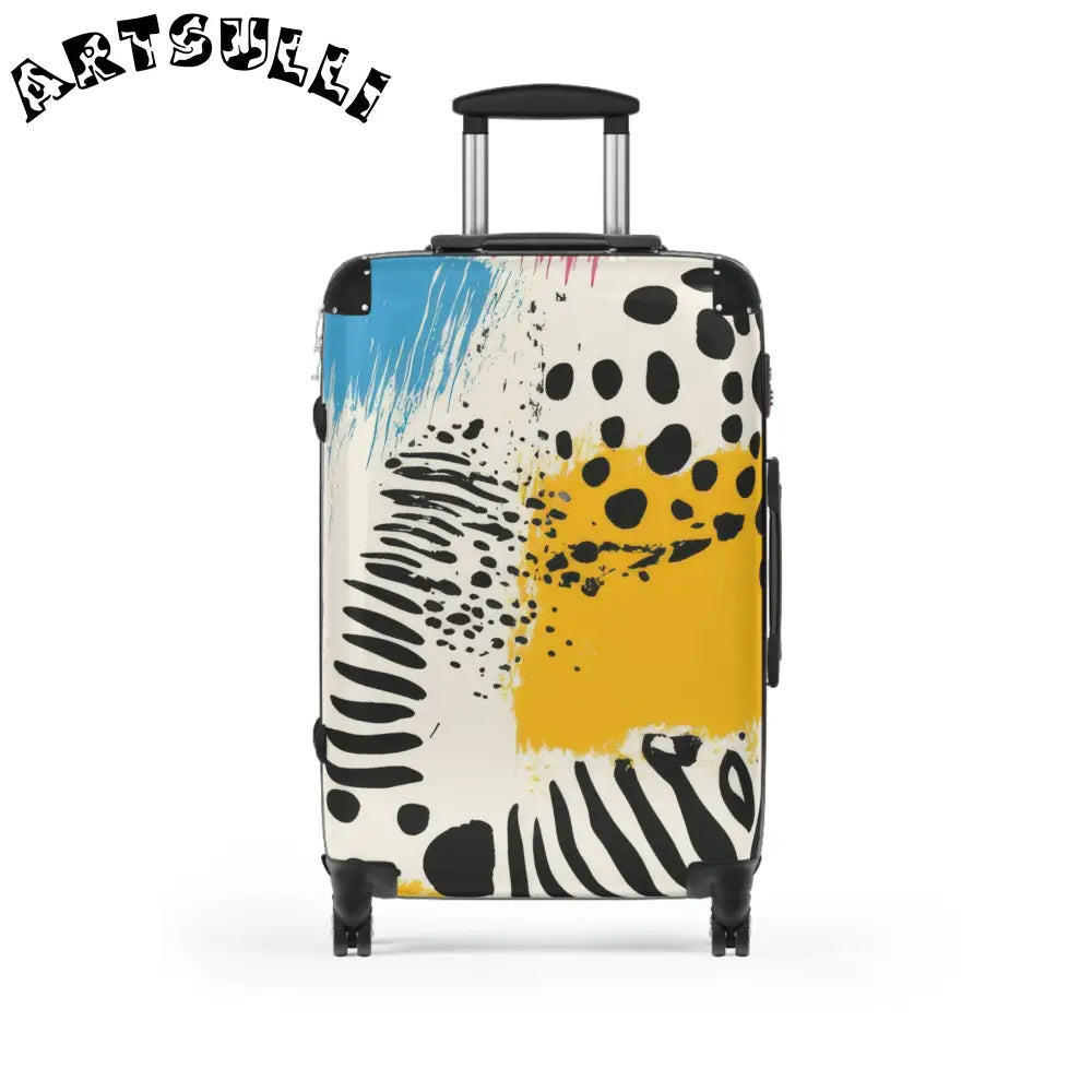 JAKKOUTTHEBXX Rae Zebra Rhapsody Suitcase JAKKOUTTHEBXX Artsulli