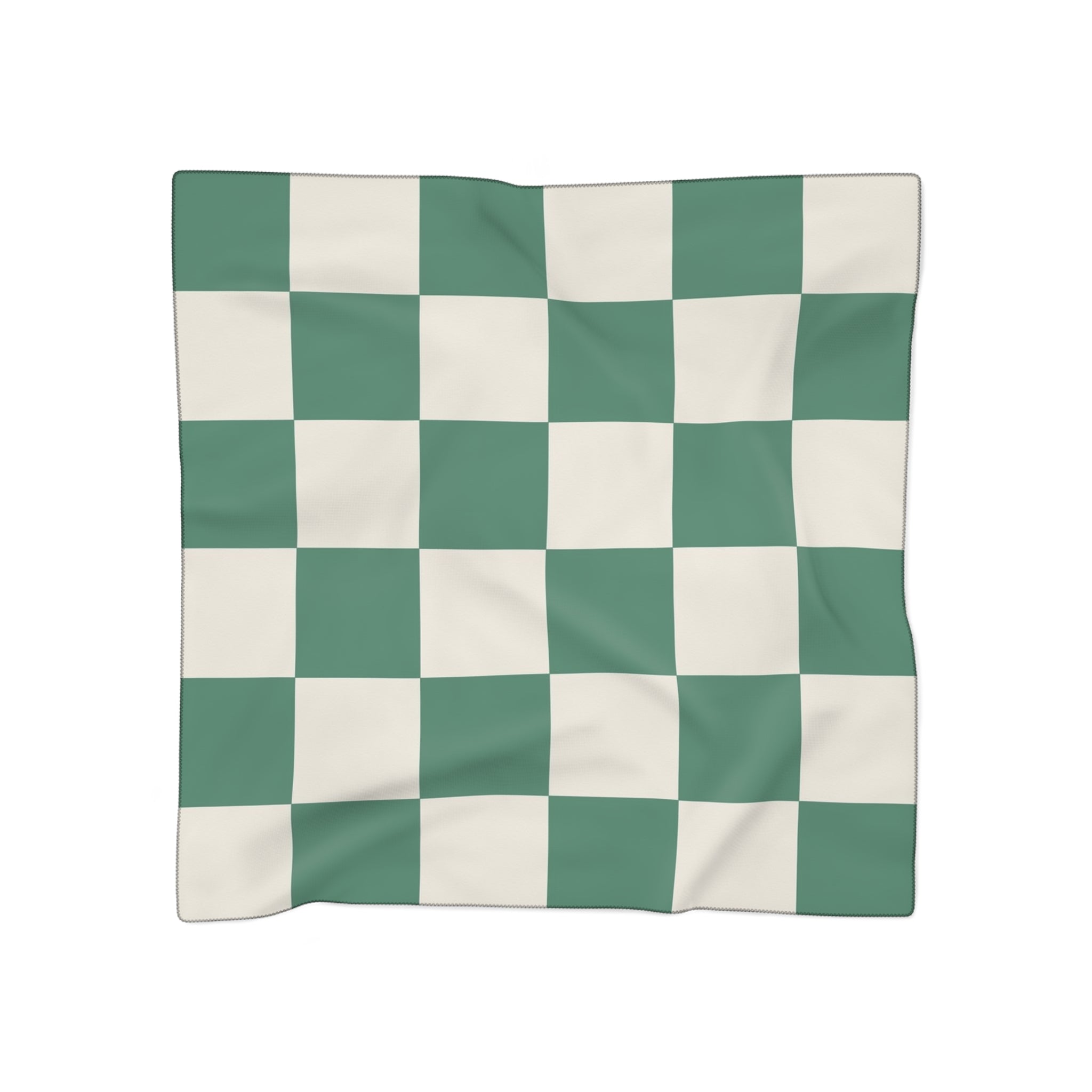 Short  Punchy Poly Scarf, Artsulli - Art is Long, Life is Short, Accessories, Color, Poly chiffon, Size, 25" × 25", , , 22580403107295197013