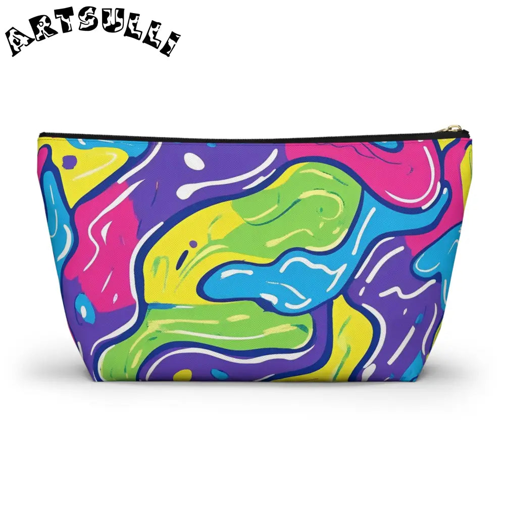 JAKKOUTTHEBXX Colorful Abstract T-Bottom Pouch 2025