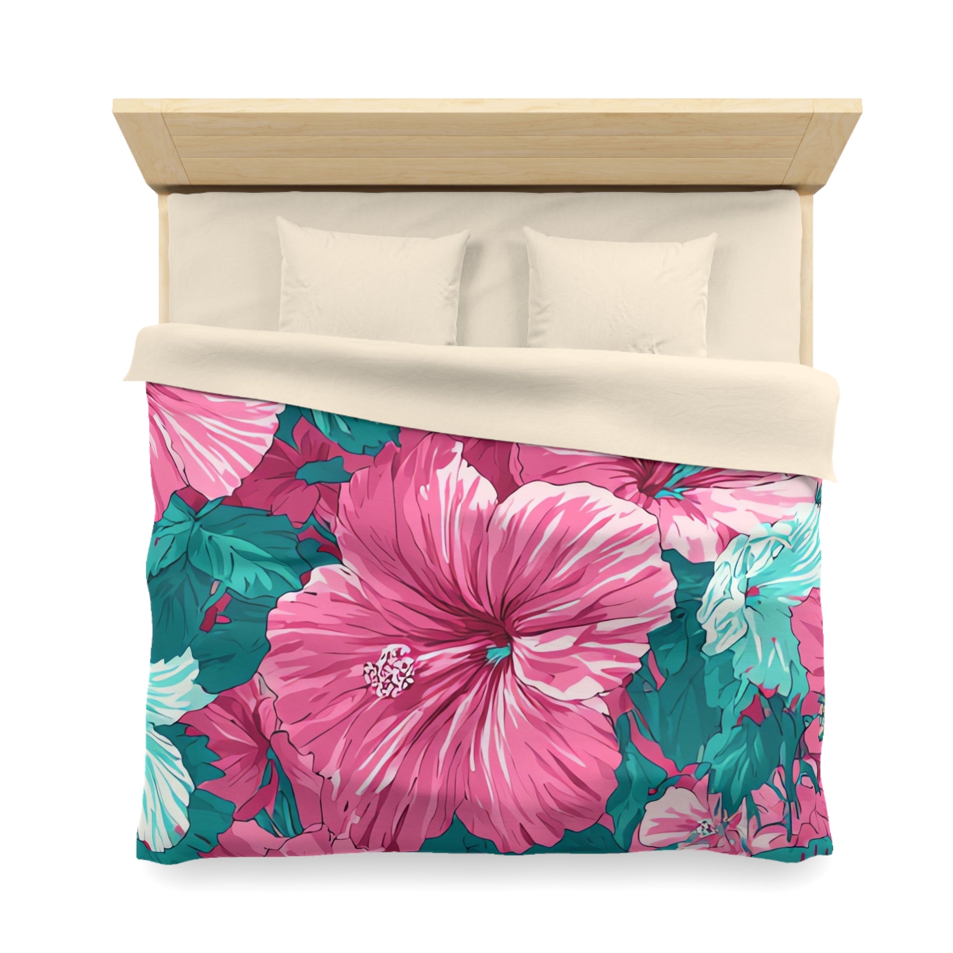 Flowerpunk Aloha Microfiber Duvet Cover, Artsulli - Art is Long, Life is Short, Home Decor, , , , , , , 