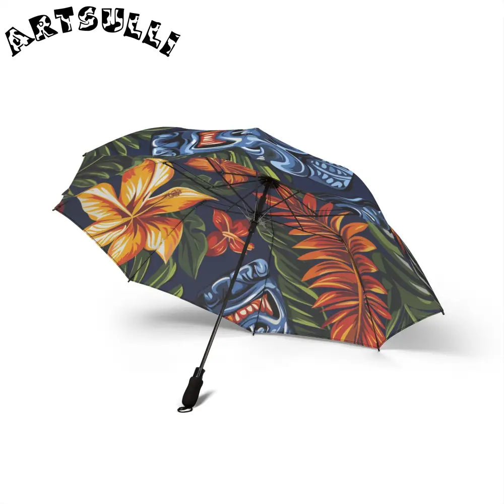 JAKKOUTTHEBXX Tropical Tiki Floral Umbrella 2025