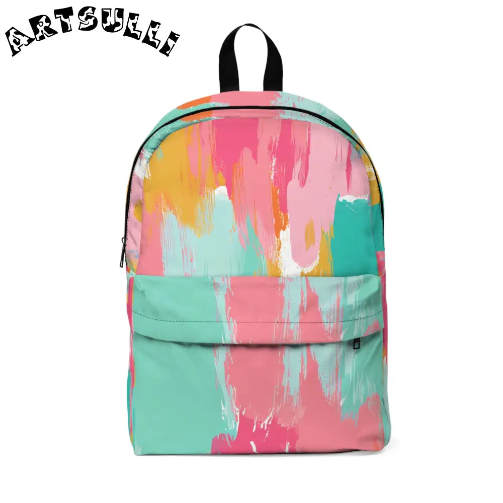 JAKKOUTTHEBXX Preppy Pixel Bloom Unisex Classic Backpack