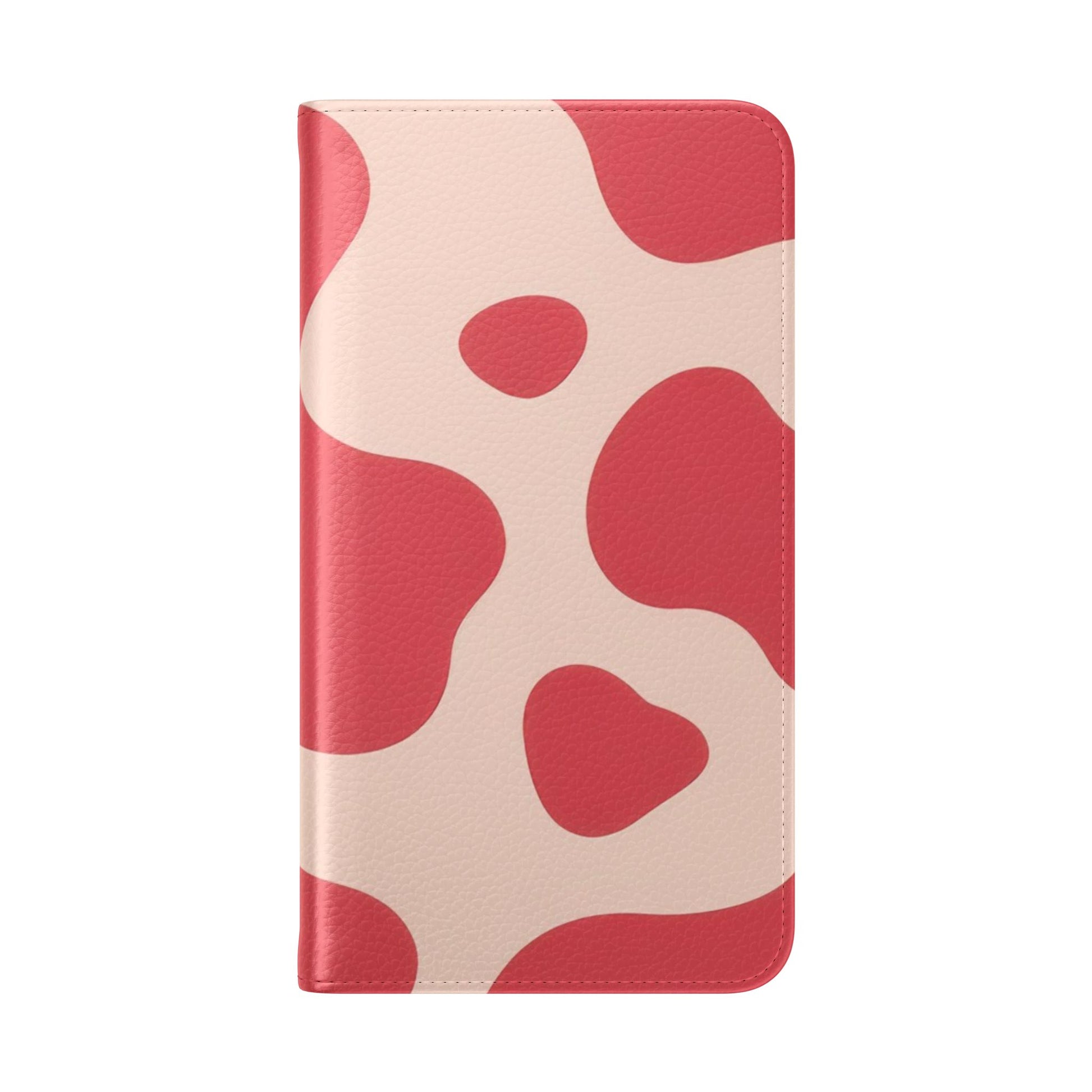 Red Jungle Cow Flip Cases, Artsulli - Art is Long, Life is Short, Phone Case, , , , , , , 