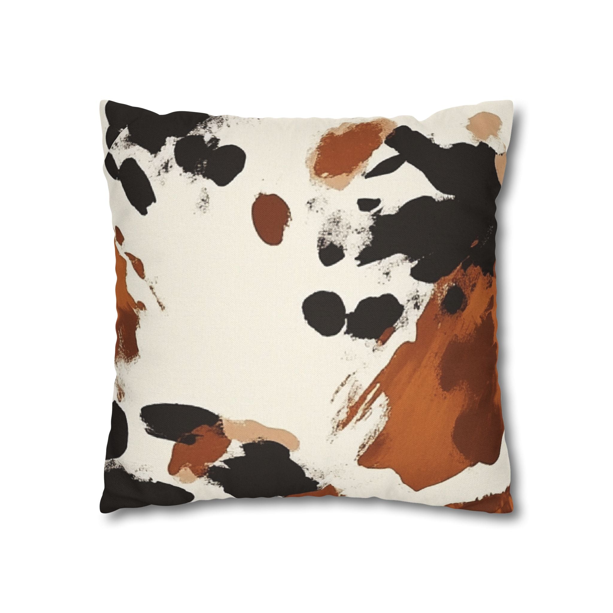 Spun Polyester Square Pillowcase