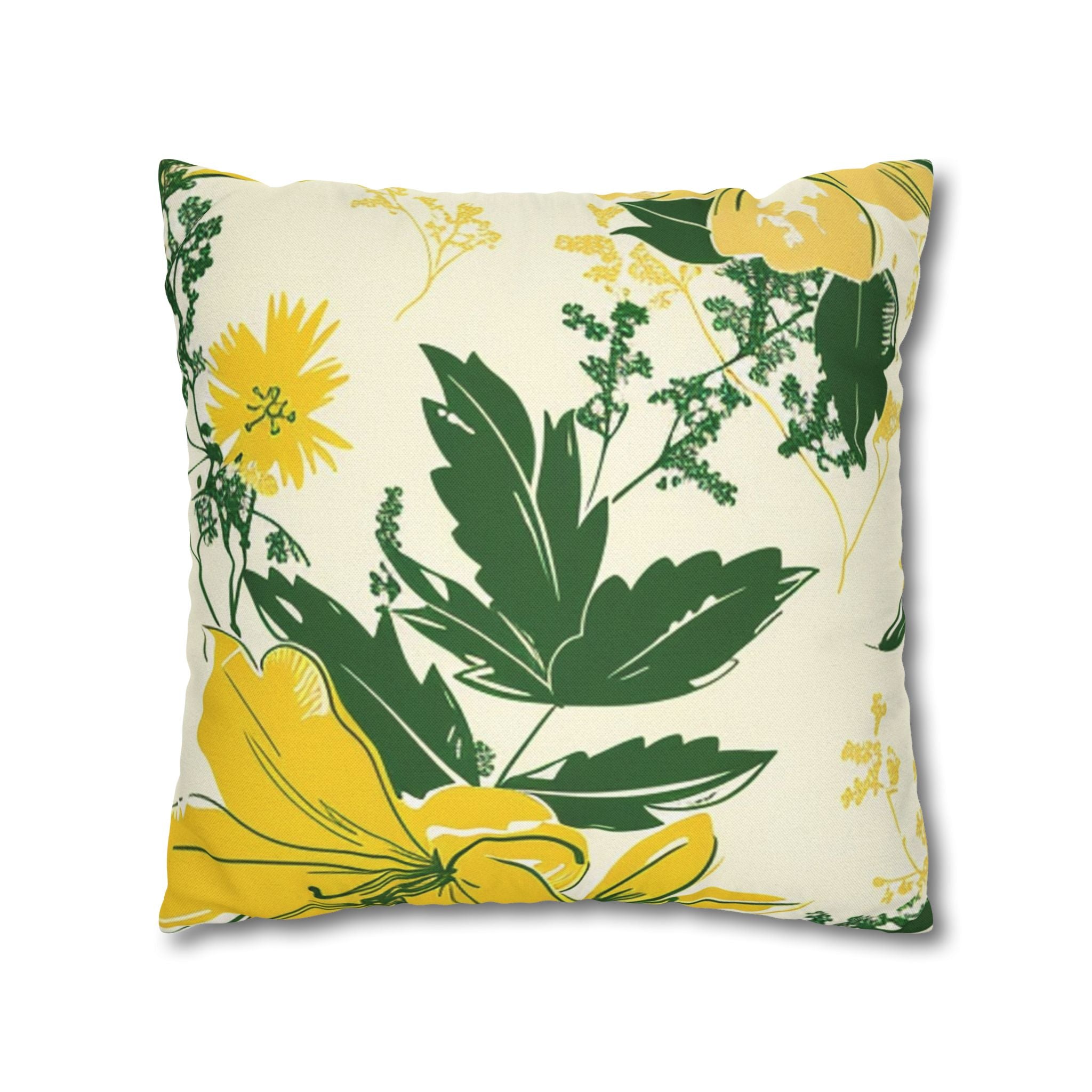 Spun Polyester Square Pillowcase, Artsulli - Art is Long, Life is Short, Home Decor, , , , , , , 