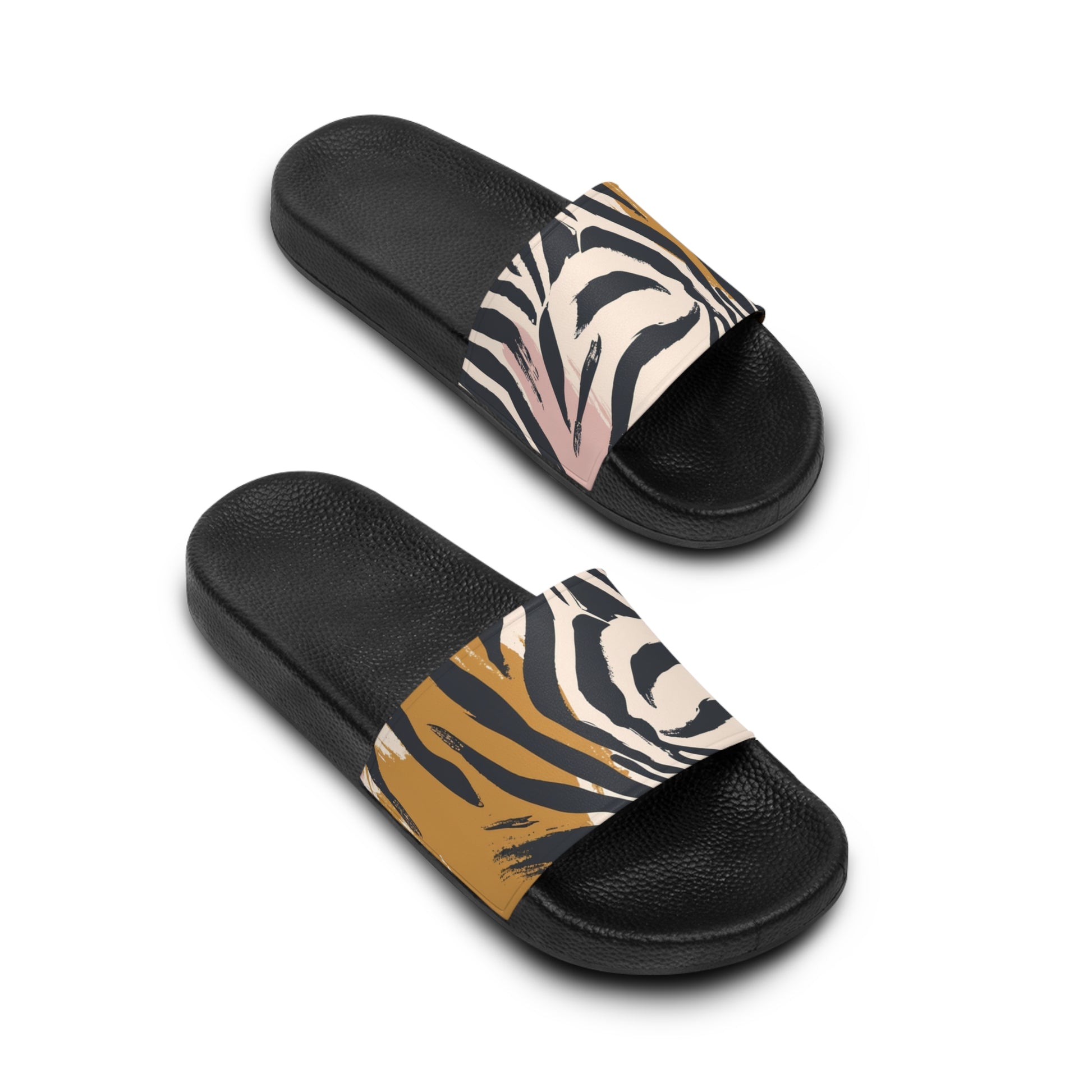 Men's Slide Sandals, Artsulli - Art is Long, Life is Short, Shoes, , , , , , , 