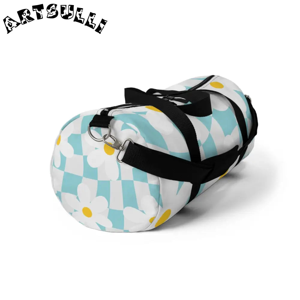 JAKKOUTTHEBXX Trippy Check Garden Duffel Bag JAKKOUTTHEBXX Artsulli