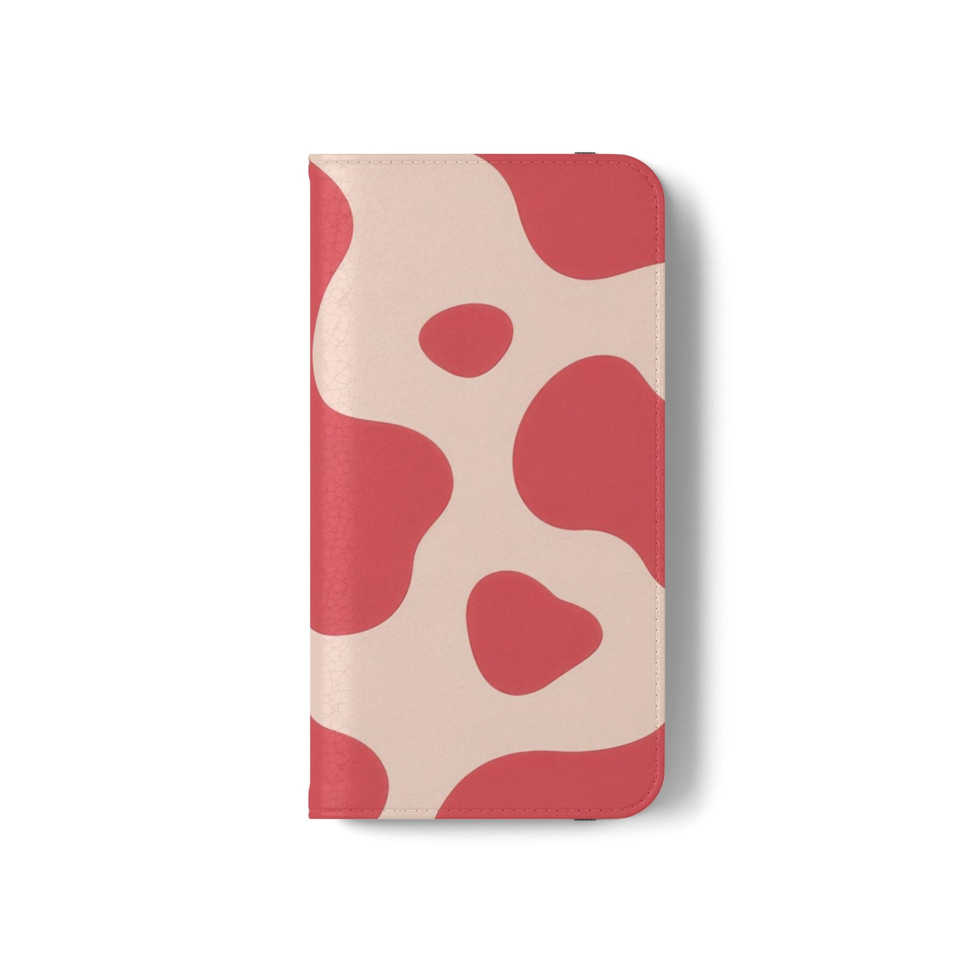 Red Jungle Cow Flip Cases, Artsulli - Art is Long, Life is Short, Phone Case, , , , , , , 