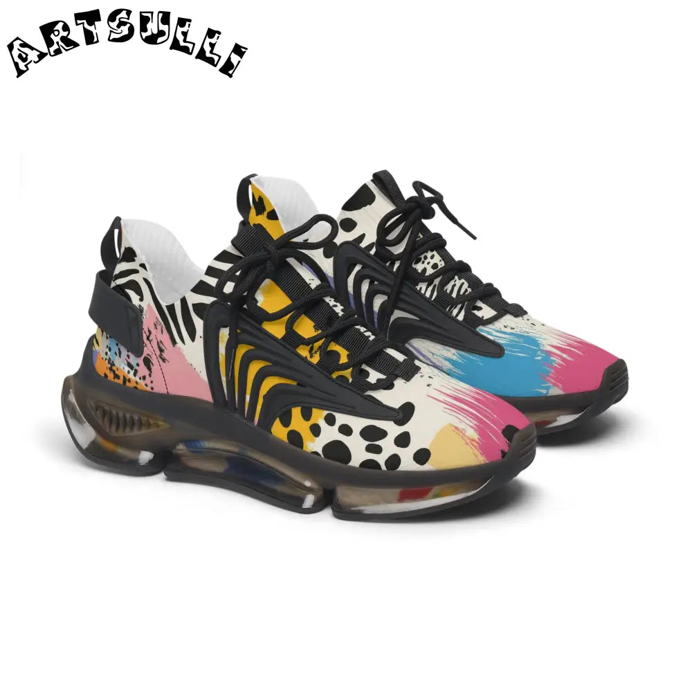 JAKKOUTTHEBXX Rae Zebra Rhapsody II Women’s Mesh Sneakers