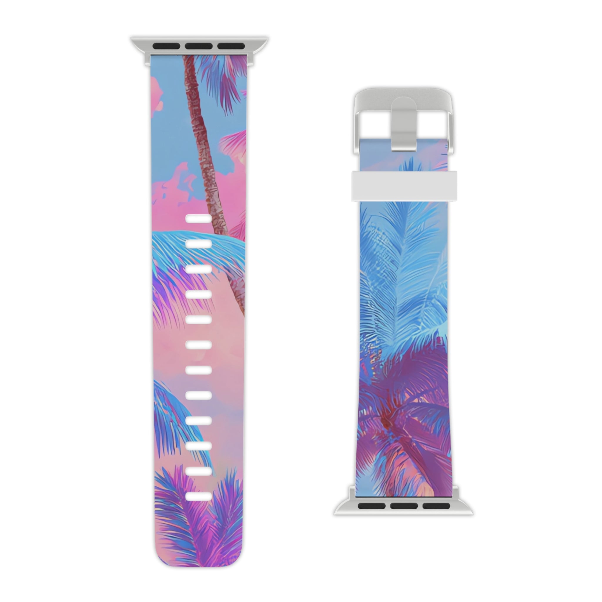 Ethereal Pastel Palms Watch Band for Apple Watch, Artsulli - Art is Long, Life is Short, Accessories, , , , , , , 