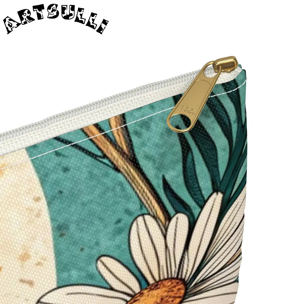 JAKKOUTTHEBXX Retro Daisy Dream Accessory Pouch JAKKOUTTHEBXX