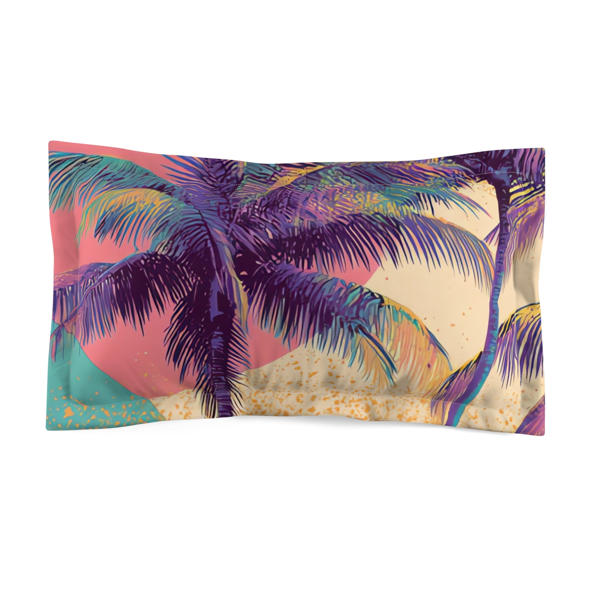 Kauai Vice Microfiber Pillow Sham, Artsulli - Art is Long, Life is Short, Home Decor, Size, King, , , , , 33189876823129054267