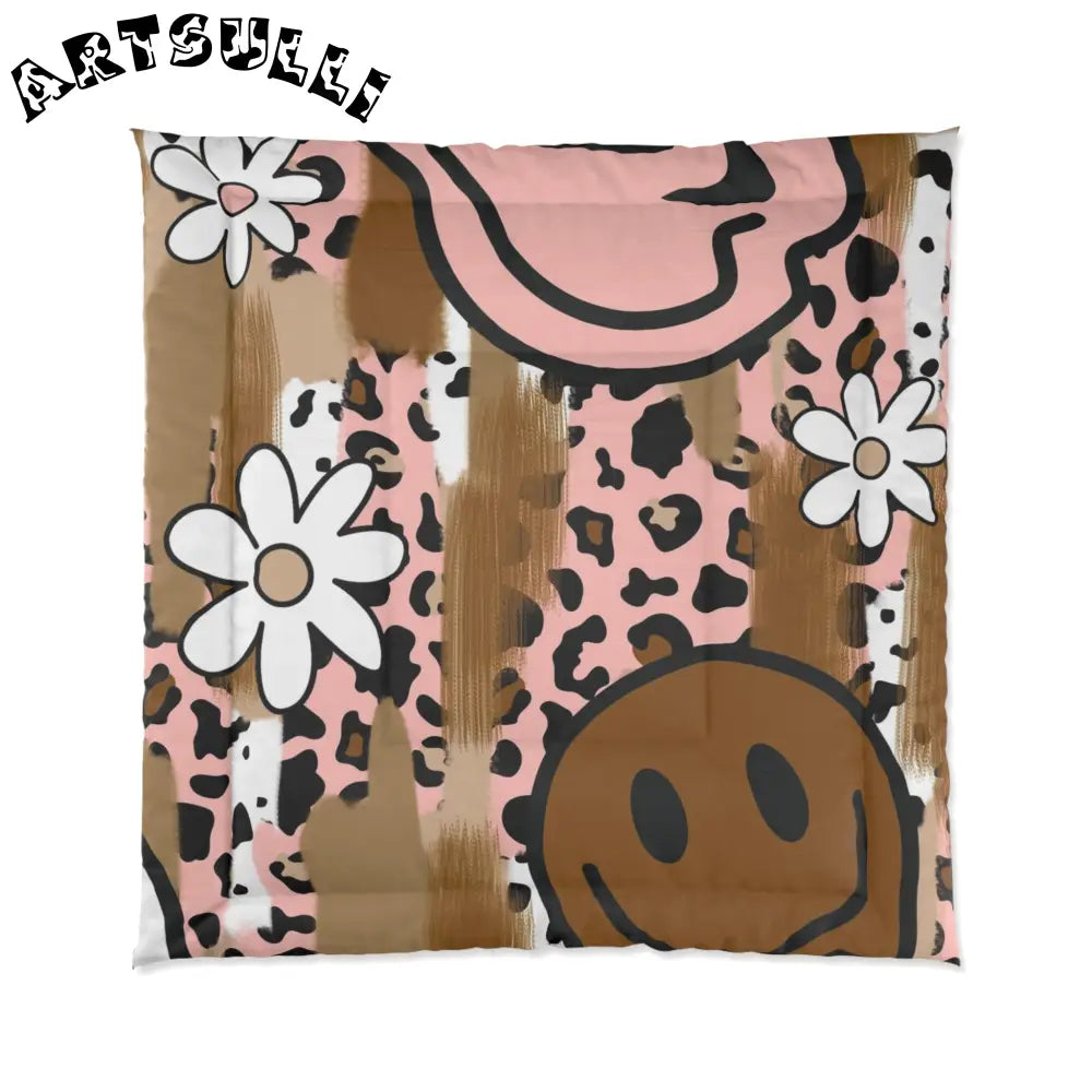 JAKKOUTTHEBXX Sutfin Ghosts Pop Art Comforter JAKKOUTTHEBXX Artsulli