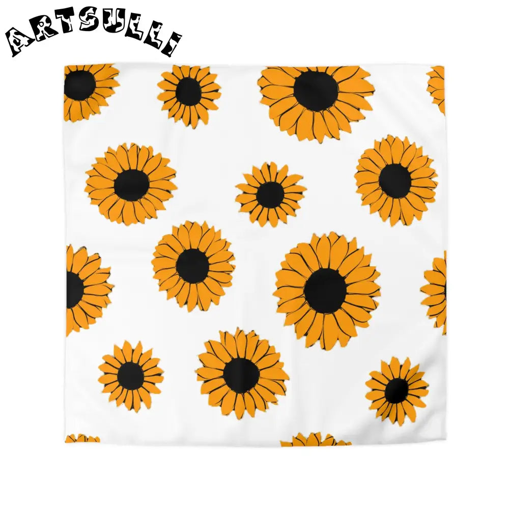 JAKKOUTTHEBXX Sunflowers Microfiber Duvet Cover JAKKOUTTHEBXX