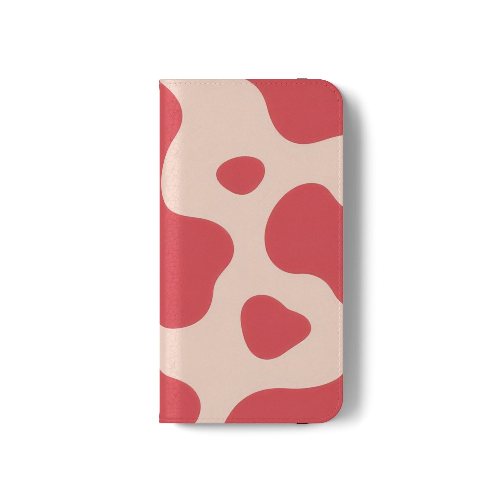Red Jungle Cow Flip Cases, Artsulli - Art is Long, Life is Short, Phone Case, , , , , , , 