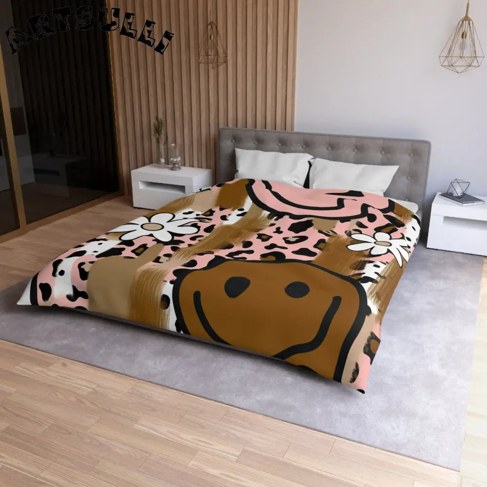 JAKKOUTTHEBXX Sutfin Ghosts Pop Art Microfiber Duvet Cover