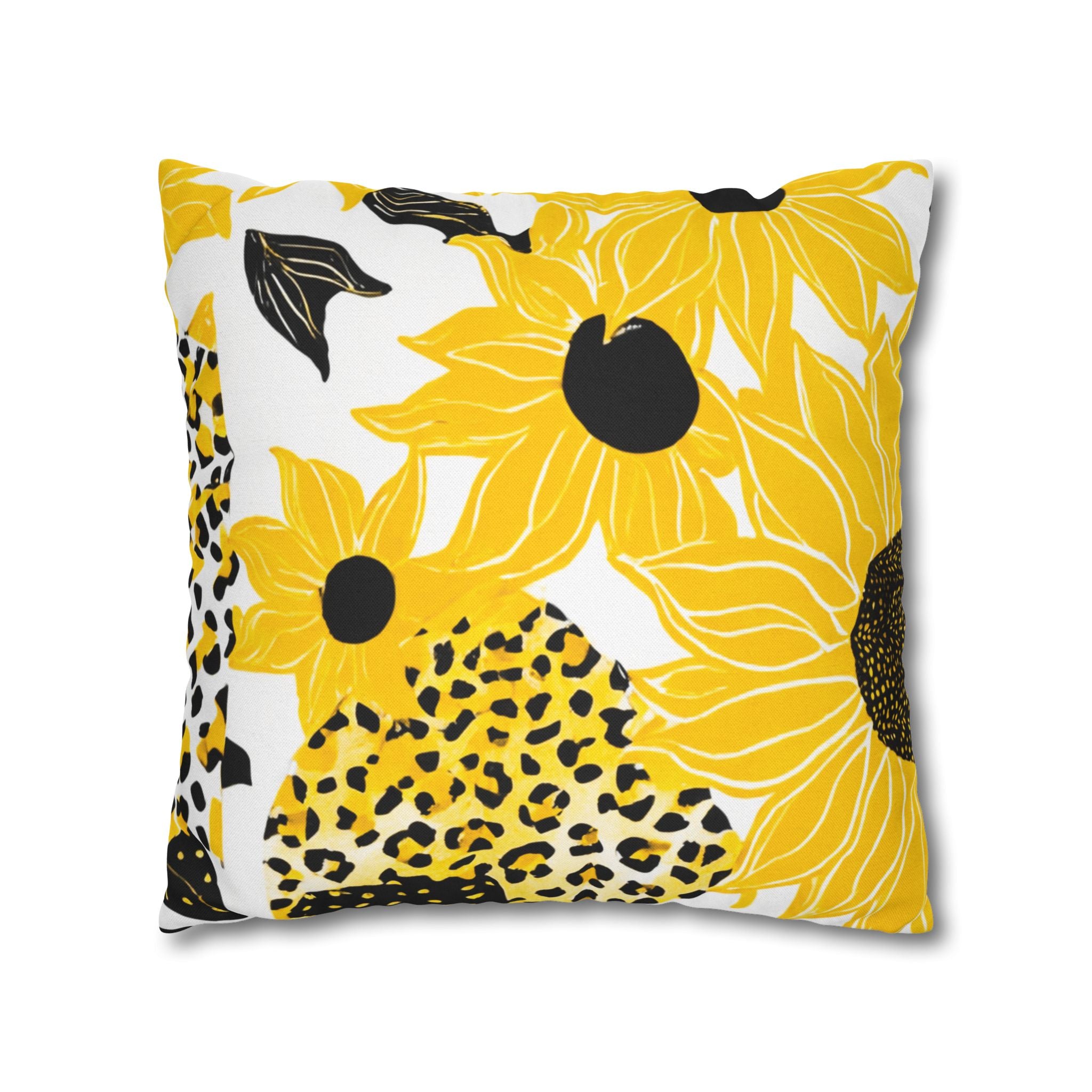 Spun Polyester Square Pillowcase, Artsulli - Art is Long, Life is Short, Home Decor, , , , , , , 