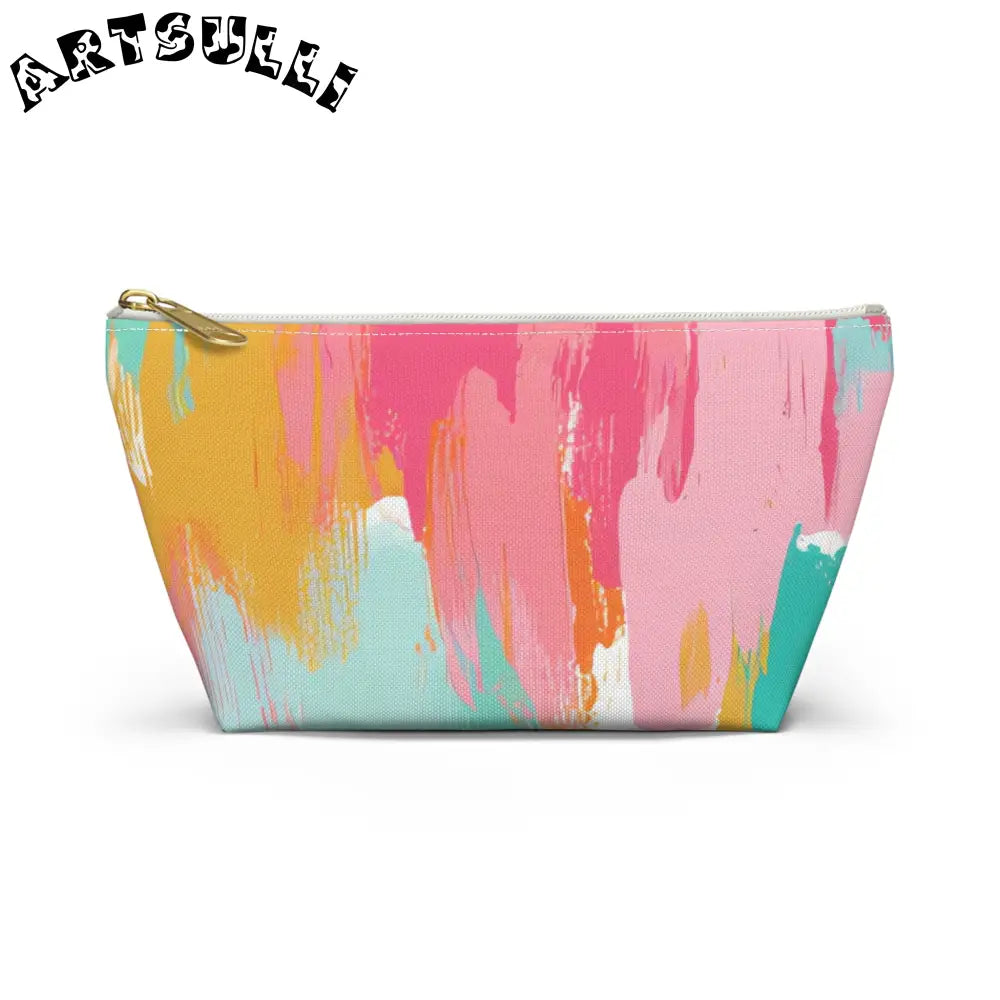 JAKKOUTTHEBXX Preppy Pixel Bloom Accessory Pouch w T-bottom