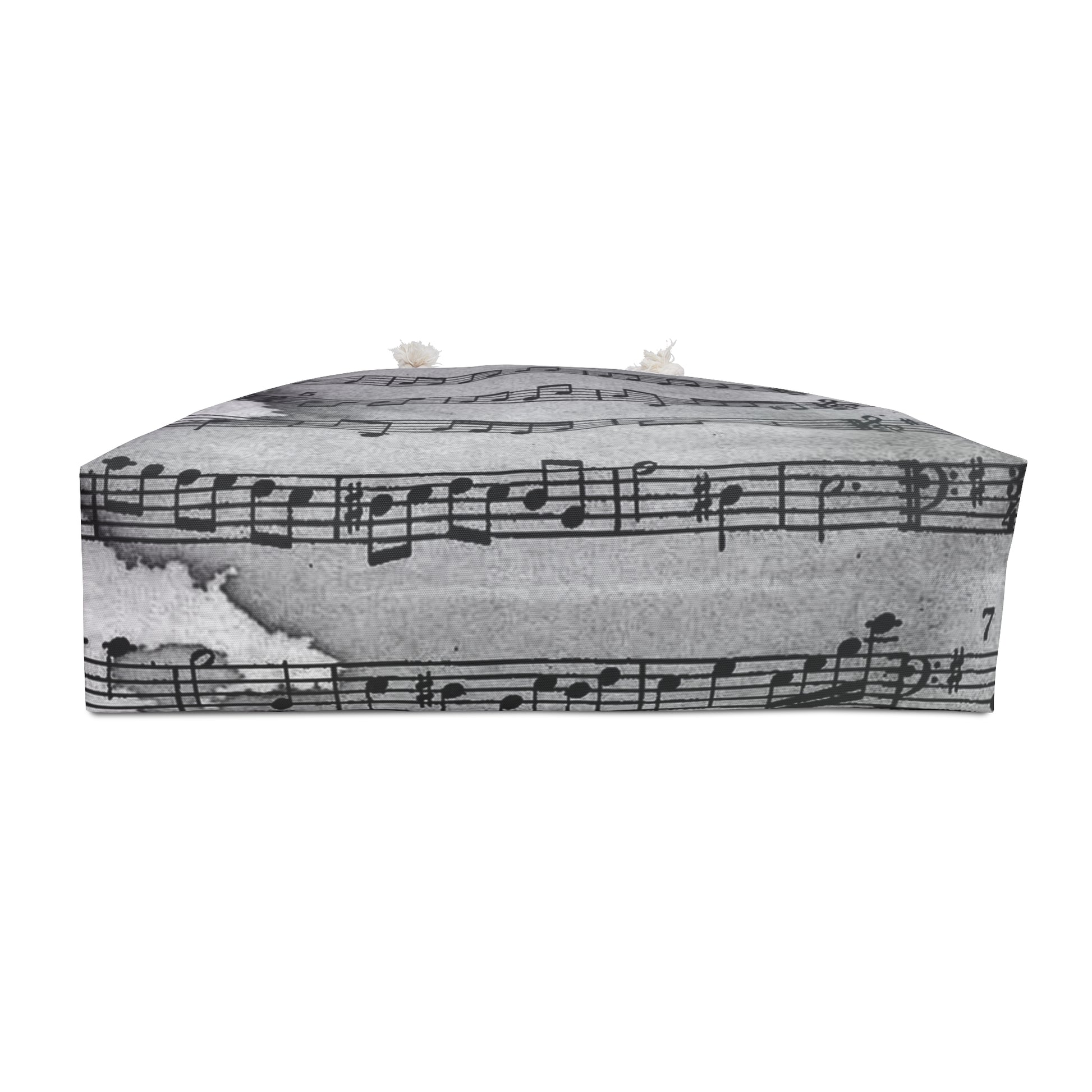 Drip Spill Type Beat Sheet Music Black Weekender Bag, Artsulli - Art is Long, Life is Short, Bags, , , , , , , 