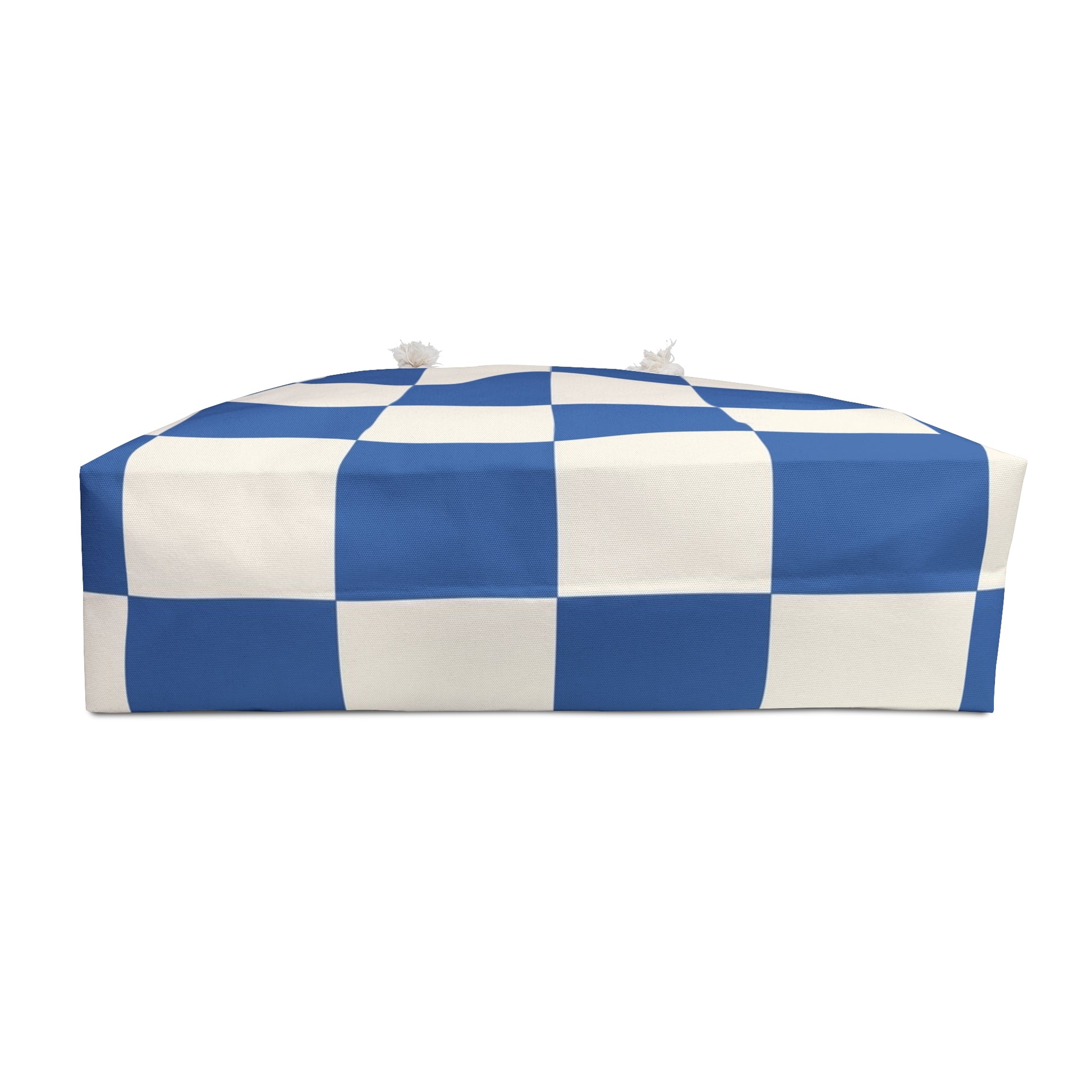 Checkerboard Blue Weekender Bag, Artsulli - Art is Long, Life is Short, Bags, , , , , , , 