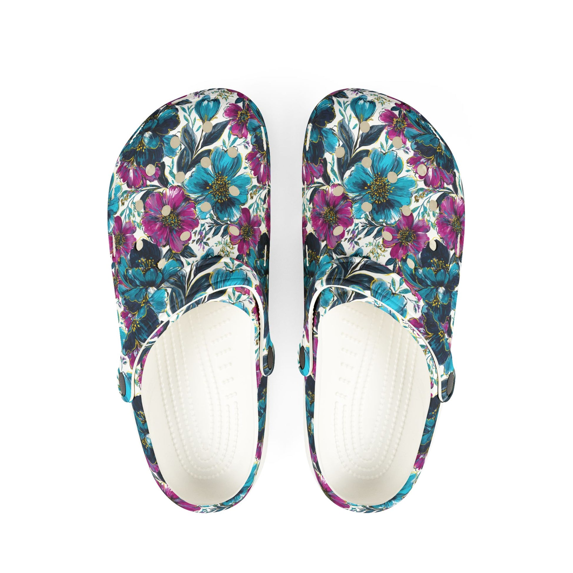 EVA Foam Rubber Shoes (AOP), Artsulli - Art is Long, Life is Short, Shoes, Size, US 6 (Women's), Color, White, , , 65104887410080471062