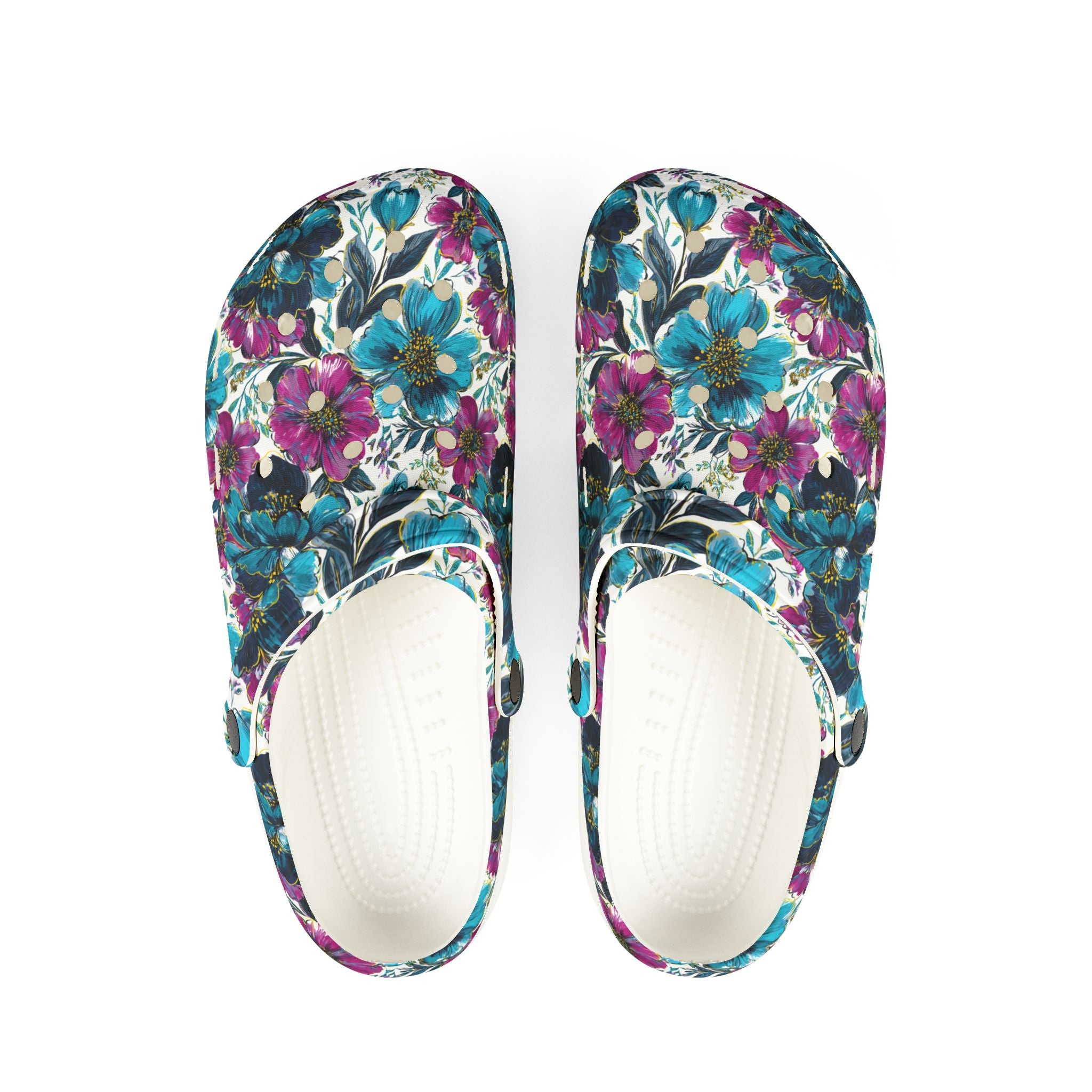 EVA Foam Rubber Shoes (AOP), Artsulli - Art is Long, Life is Short, Shoes, Size, US 6 (Women's), Color, White, , , 65104887410080471062