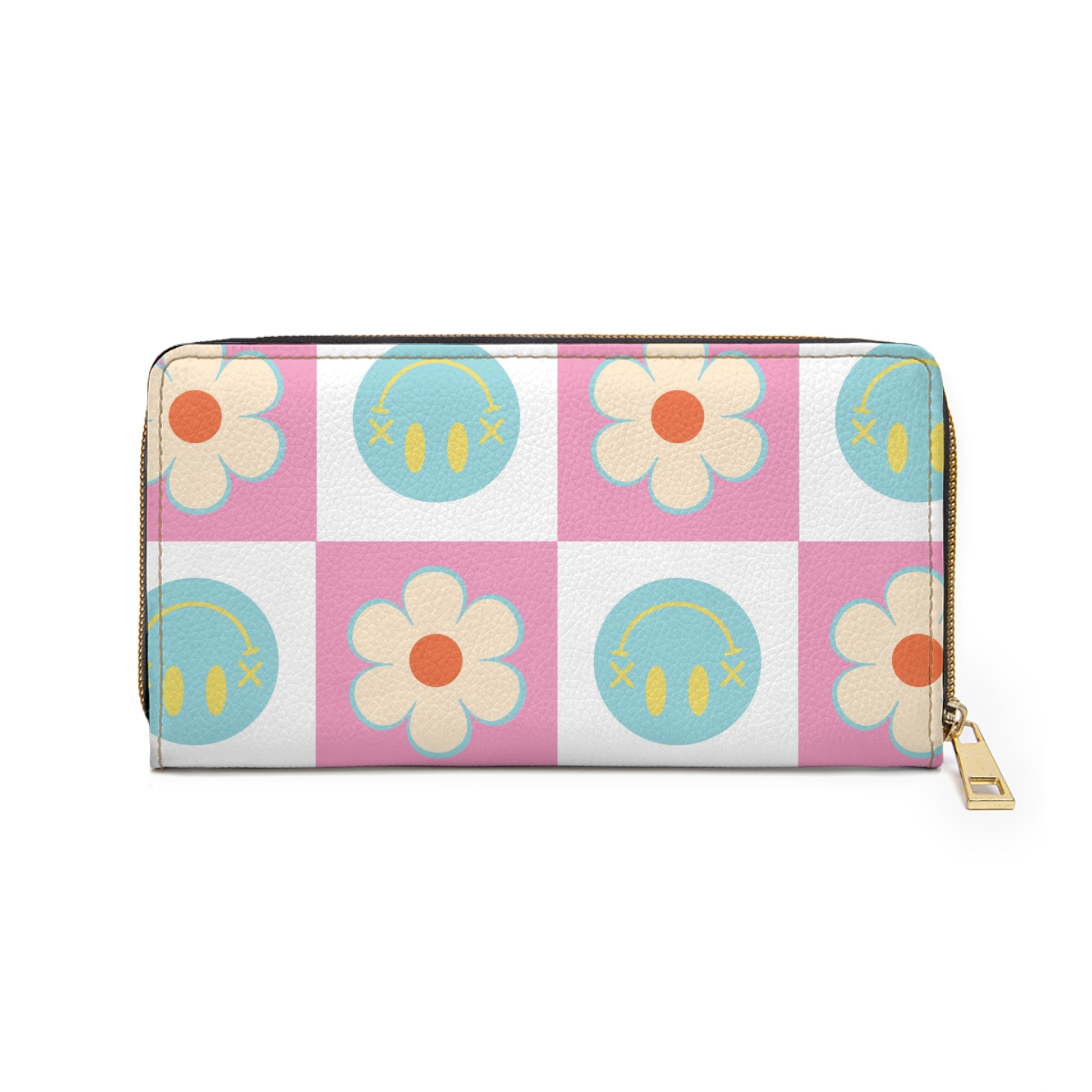 Madotsukis Grin Bloom Zipper Wallet, Artsulli - Art is Long, Life is Short, Accessories, , , , , , , 