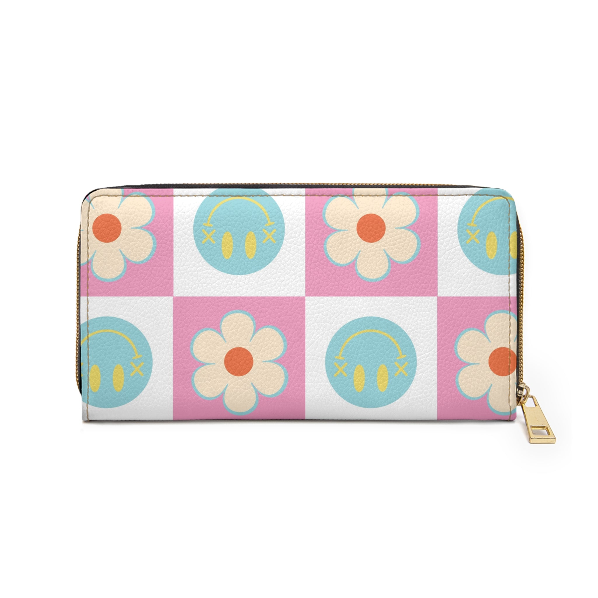 Madotsukis Grin Bloom Zipper Wallet, Artsulli - Art is Long, Life is Short, Accessories, , , , , , , 