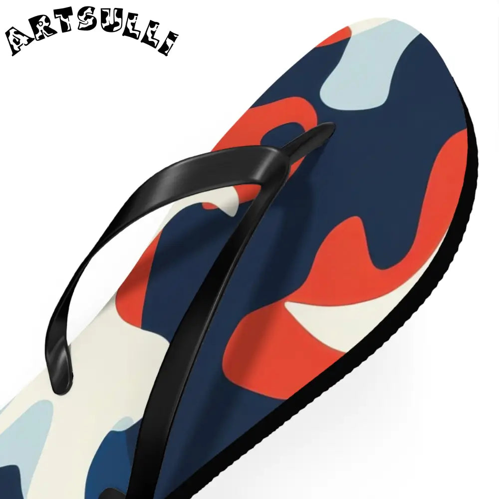 JAKKOUTTHEBXX Camo Ghosts Flip Flops JAKKOUTTHEBXX Artsulli - Art