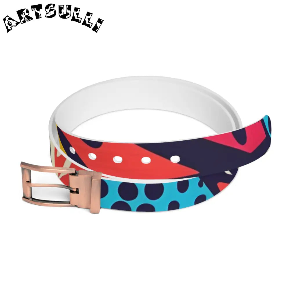 JAKKOUTTHEBXX Comic x Pop Art Belt JAKKOUTTHEBXX Artsulli - Art