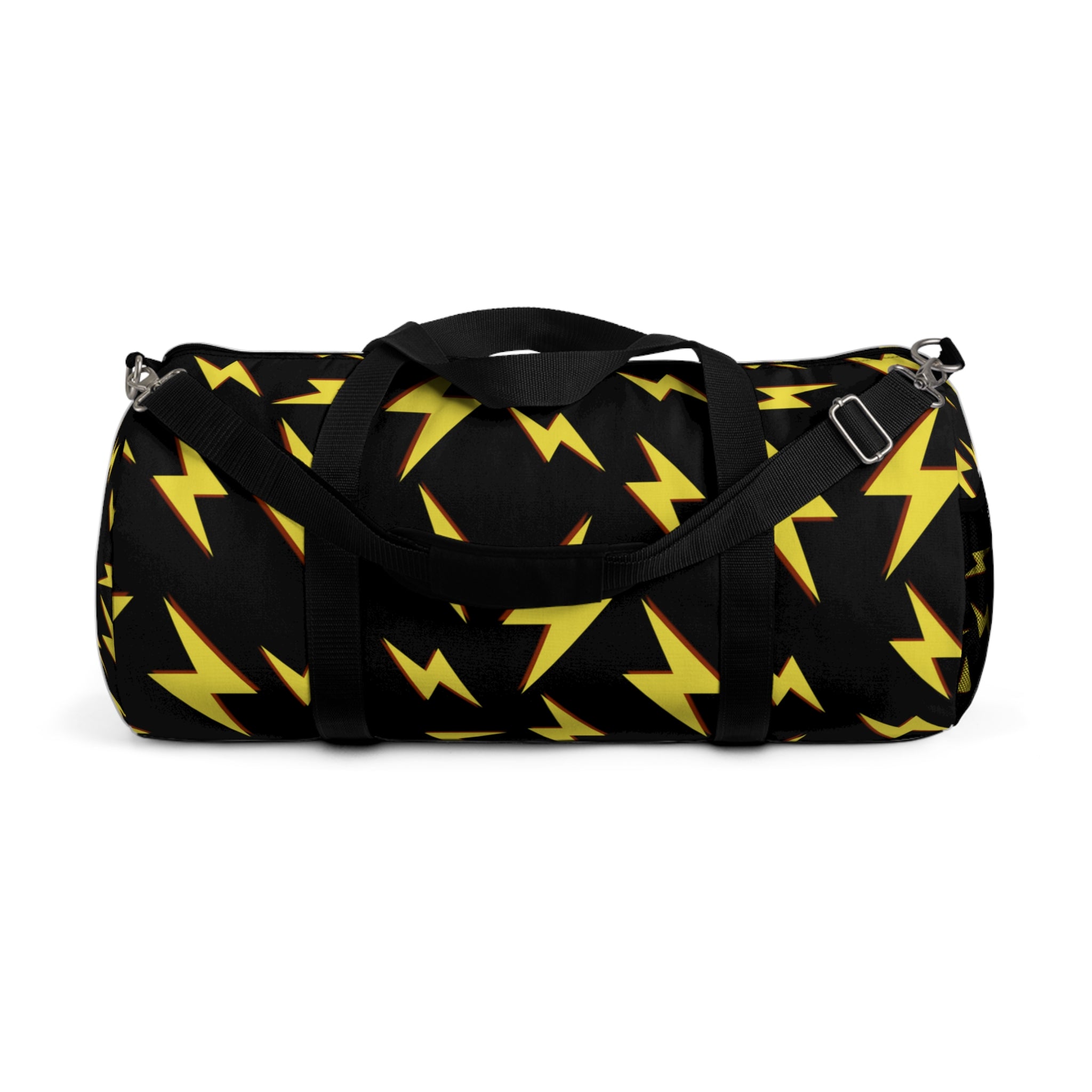 Lightning Bolts Short  Punchy Duffel Bag, Artsulli - Art is Long, Life is Short, Bags, Size, Large, , , , , 97260256312641492753