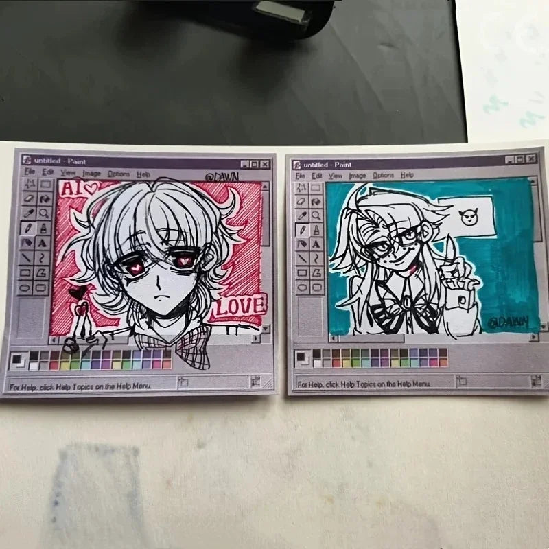 Buy The Best By Artsulli - Art is Long Life Short - Vintage Retro Computer Drawing Board Notepad-50/100 Sheets Square Paper for Creative