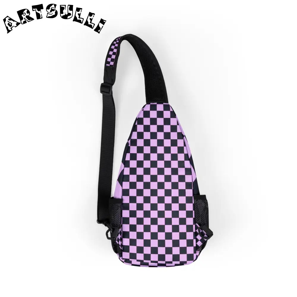 JAKKOUTTHEBXX Pixel Punk Vision Chest Bag (AOP) JAKKOUTTHEBXX