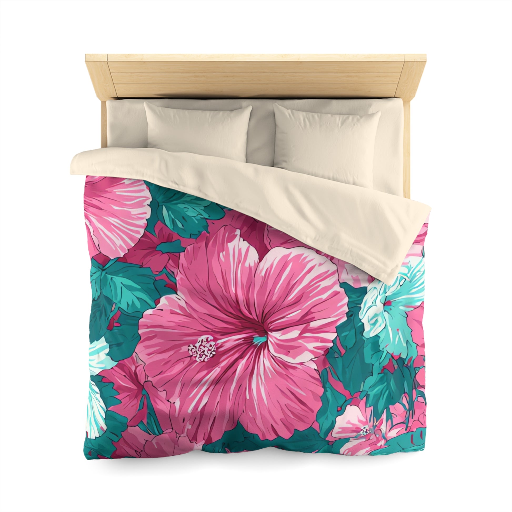 Flowerpunk Aloha Microfiber Duvet Cover, Artsulli - Art is Long, Life is Short, Home Decor, , , , , , , 