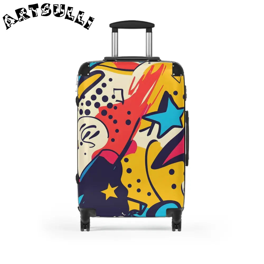JAKKOUTTHEBXX Comic x Pop Art Suitcase JAKKOUTTHEBXX Artsulli - Art
