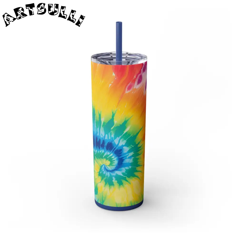 JAKKOUTTHEBXX Colorful Tie-Dye Insulated Tumbler 2025